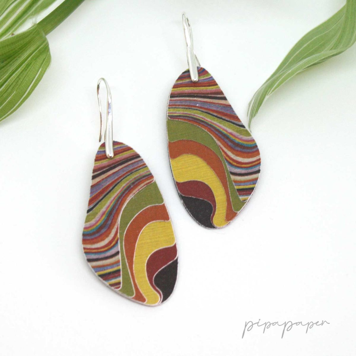 pendientes-originales-papel-hecho-a-mano–17 pendientes papel y plata artesanales otoño