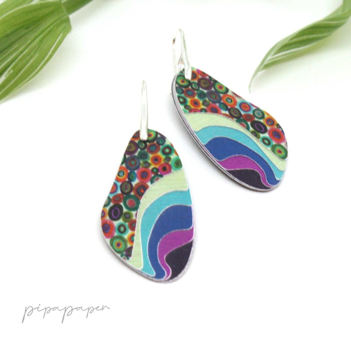pendientes-originales-papel-hecho-a-mano–22 pendientes papel y plata artesanales invierno