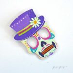 broche calavera katrina original