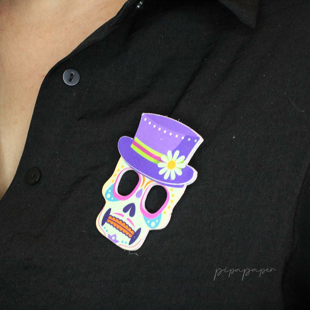 broche calavera katrina original