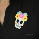 broche calavera katrina original