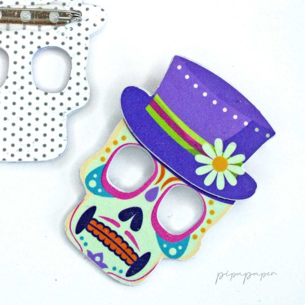 broche calavera katrina original