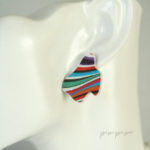 conjunto gargantilla pendientes joyas de papel