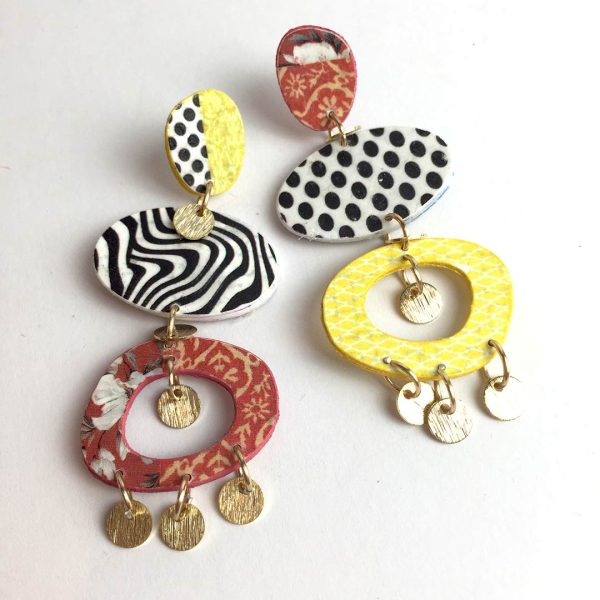 pendientes-popart-papel-