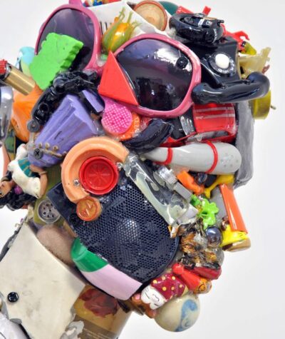 arte con materiales reciclados y basura