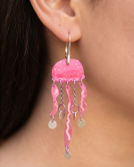 pendientes medusa divertida
