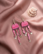pendientes medusa divertida