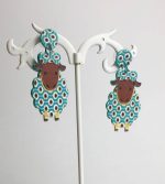 pendientes oveja divertida