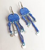pendientes medusa divertida