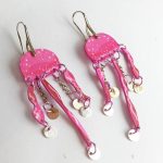 pendientes medusa divertida