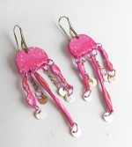 pendientes medusa divertida