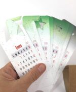 calendario artesanal creativo en papel reciclado 2025
