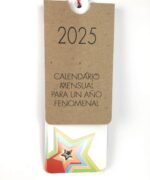 calendario artesanal creativo de pared reciclado 2025