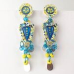 pendientes salome mujer artesanales originales fiesta y flamenco