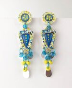 pendientes salome mujer artesanales originales fiesta y flamenco