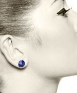 pendientes de PENSAMIENTOS hechos con papel