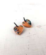 CORAZON mini CON ARO de acera. Joyas de papel