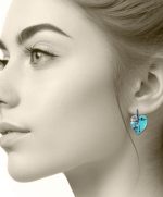 CORAZON mini CON ARO de acera. Joyas de papel