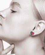 CORAZON mini CON ARO de acera. Joyas de papel