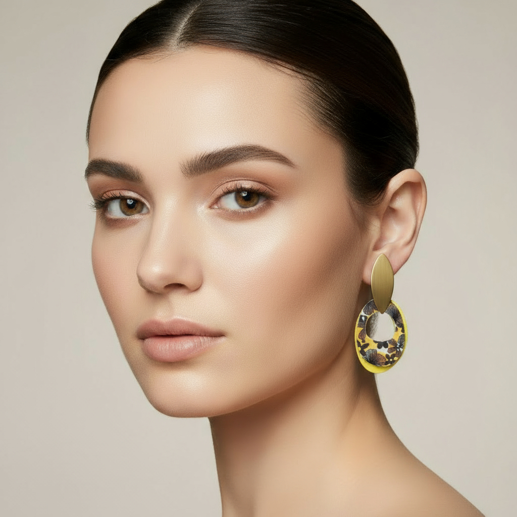 freepik__assistant__74208 pendientes de elegantes y moderno de papel reciclado y acero hechos con papel