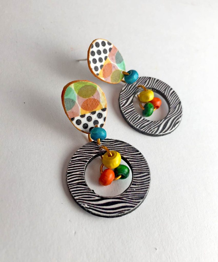 pendientes-diseño-originales-divertidos-coloridos-papel