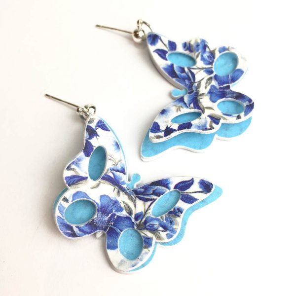 pendientes mariposa
