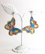 pendientes mariposa