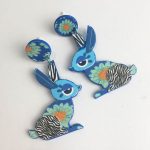PENDIENTES BUHO CONEJO DIVERTIDOS