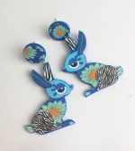 PENDIENTES BUHO CONEJO DIVERTIDOS