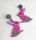 PENDIENTES BUHO CONEJO DIVERTIDOS