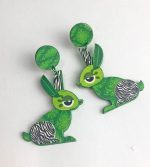 PENDIENTES BUHO CONEJO DIVERTIDOS