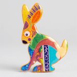 Broche papel reciclado divertido animales