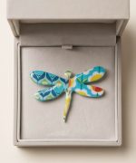 Broche papel reciclado divertido animales